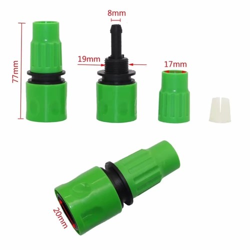 Expanding hose connector - hose,